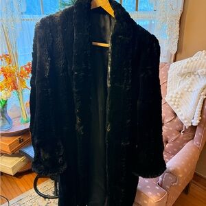 Luxurious Black Mink Coat